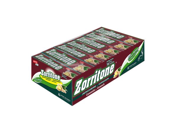ZORRITONE JENGIBRE 16 BARRAS